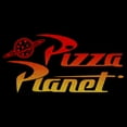 thumbnail image 2 of Men's Toy Story Gradient Pizza Planet Logo  Graphic T-Shirt, 2 of 4