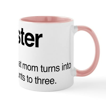 

CafePress - Momster Mug - 11 oz Ceramic Mug - Novelty Coffee Tea Cup