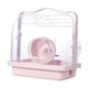 thumbnail image 3 of Jaula transportadora para hámster con rueda de ejercicio, botella de agua, jaula para ratón y hámster. Rosa, 3 of 9