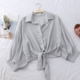 thumbnail image 3 of XIAONU Lightweight Summer Cover Up Shirt Jacket For Women Beach Pool Loose Fit Sun Protective Swimwear Outerwear Casual Cardigan, 3 of 3