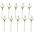 thumbnail image 1 of 10 Uds. De tulipanes falsos de PU, ramo de flores artificiales de tacto Real para decoración de boda, oficina en casa, 1 of 5