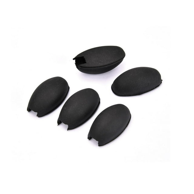 ZheElen 5 Pieces Saxophone Palm Key Riser Replacement Professional Pads Solid Color Fingers Rest Woodwind Instrument Component 1Set