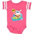 thumbnail image 3 of Inktastic Surfing Santa Boys or Girls Baby Bodysuit, 3 of 5