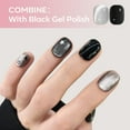 thumbnail image 6 of modelones Cat Eye Gel Nail Polish, 15 ML Glitter Holographic Magentic Nail Polish with Magnet Soak Off U V LED White Gel Polish Silver Shimmer Glass Nail Polish Nail Art Manicure Salon DIY Home, 6 of 9