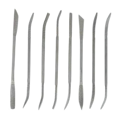 

Metal Glass Wood Carving Craft Handy Files Tool Wood Riffler File Set 200mm