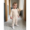 thumbnail image 4 of RUINIXCW Newborn Baby Girl Hospital Going Home Outfit Knit Sweater Romper Infant Girls Spring Fall Winter Clothes Solid Eyelet Long Sleeve Jumpsuit, 4 of 10