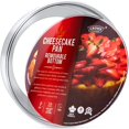 thumbnail image 1 of Crown Cheesecake Pan 4 Inch, 3" Deep, Removable Bottom Cake Pan, Heavy Duty, Pure Aluminum, Made in Canada, 1 of 8