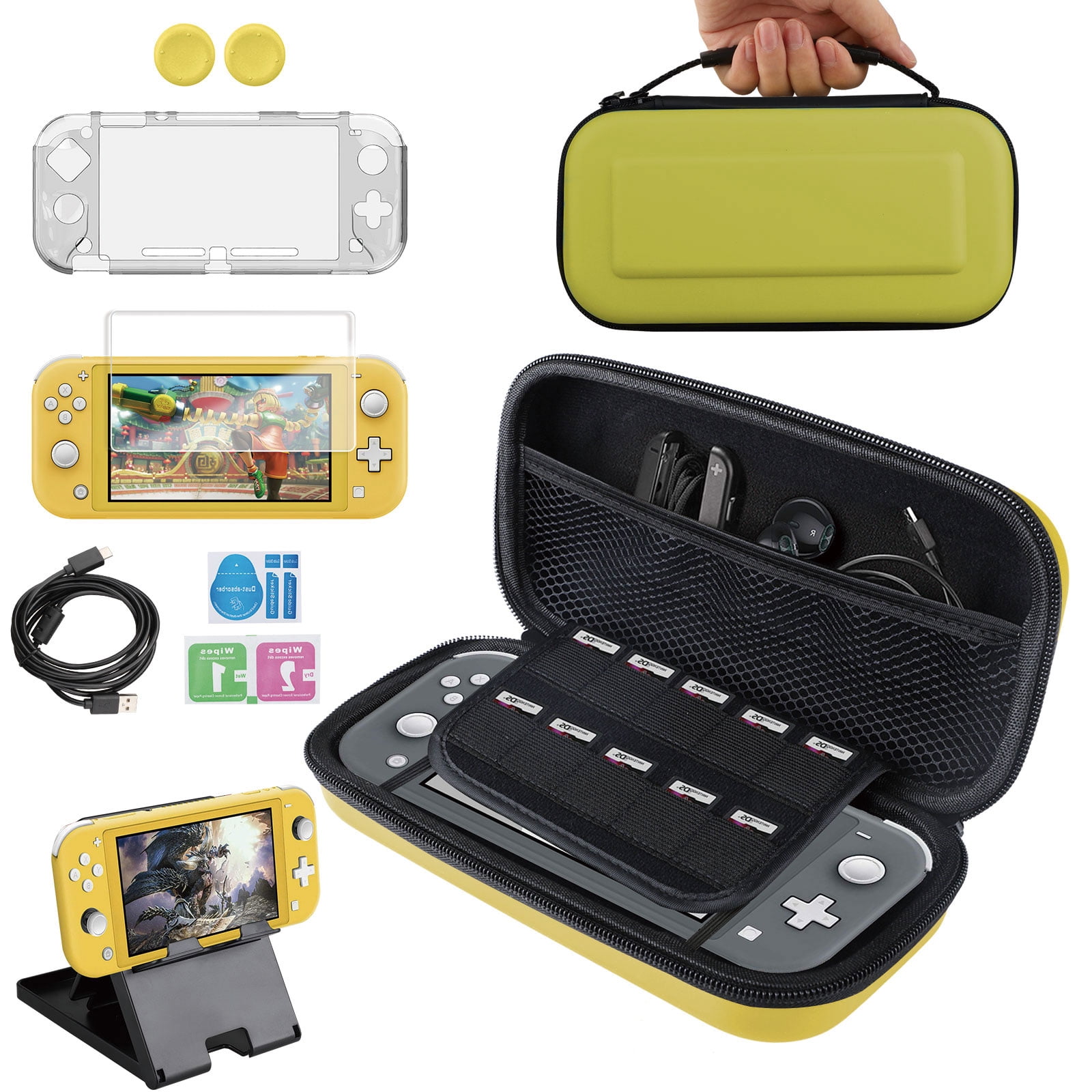 Download Travel Carrying Case Bag Accessories Set Fit for Nintendo ...