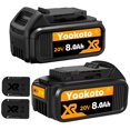 thumbnail image 1 of Batería JAUKIST de 20 V 8 Ah de repuesto para Dewalt Cordless, 1 of 6