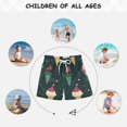 thumbnail image 6 of Cute Ice Cream Cones with Christmas Elements Boys' Swim Trunks Board Shorts Beach Pants Bathing Bottoms L, 6 of 8