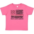 thumbnail image 3 of Inktastic Aplastic Anemia Awareness Red and White Ribbons and Flag Boys or Girls Baby T-Shirt, 3 of 5