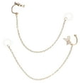 thumbnail image 5 of MRLESS 1 Pair Anti-Lost Earphone Chain Earrings Trendy Ear Clips for Women Fashionable Earphone Holder for Sports and Daily Wear Earring Strap, 5 of 8