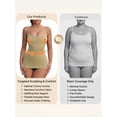 thumbnail image 4 of DARING DIVA Women's Slim Adjustable Straps Tummy Control Camisoles XXL Beige, 4 of 7