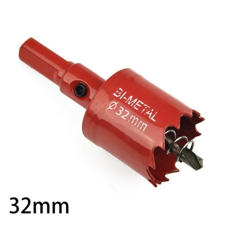 

GLFSIL Bi Metal Hole Saw 15 Mm-50 Mm Drill Bit Arbor Pilot Hole Saw Metal Wood Plastic