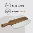 thumbnail image 2 of JS Gourmet Marble and Acacia Wood Cutting Board, Paddle Board Perfect for Cutting and serving, 2 of 6