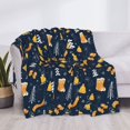 thumbnail image 3 of Yiaed Scarf Ski Shoes sock Print Blanket Throw Blanket Soft Cozy Flannel Blanket for Home Bed Sofa Couch Chair-50"x40", 3 of 6