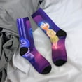 thumbnail image 7 of Lsque inside out 2 Printed Men's Crew Socks, Soft Durable Breathable Moisture-Wicking with Odor Control Cotton socks, 7 of 7
