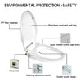 thumbnail image 7 of Non-Electric Toilet Seat Bidet Seat with Self Cleaning Dual Nozzles  Natural Water Spray, 7 of 7