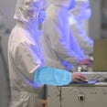 thumbnail image 5 of Fonmwin 2Pcs Blue Polyester Arm Protective Oversleeves Durable Antistatic Sleeves for Industrial Work, 5 of 6