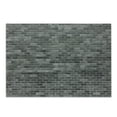 thumbnail image 1 of Grey and White Cutting Board, Modern Brick Wall Tiles Urban Construction Architecture Building Town Art Picture, Decorative Tempered Glass Cutting and Serving Board, Small Size, Grey, by Ambesonne, 1 of 1