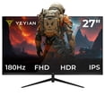 thumbnail image 1 of Monitor gamer Yeyian YMF-IPF27-M1 de 27” Full HD (1920x1080) IPS 180Hz RGB 1000:1 HDMI, DP VESA 100x100mm Freesync, 1 of 8