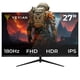 thumbnail image 1 of Monitor gamer Yeyian YMF-IPF27-M1 de 27” Full HD (1920x1080) IPS 180Hz RGB 1000:1 HDMI, DP VESA 100x100mm Freesync, 1 of 8