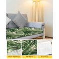 thumbnail image 4 of Green Tropical Leaves Couch Cushion Covers Stretch, Washable Sofa Seat Covers Individual Seat Cushion Sofa Slipcovers Farmhouse Summer Leaf Plants Couch Cover Furniture Protector L-1PCS, 4 of 7