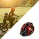 thumbnail image 1 of Casco de casco para bicicleta para niños Casco de bicicleta moderna Versátiles ajustables ajustables para patinar deportes de patinaje de ciclismo al Negro Rojo, 1 of 8