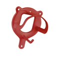 thumbnail image 3 of Bastidor de bridas para caballos Cuerdas de suministro para graneros de caballos Bridas multiusos Percha para cabestro rojo, 3 of 9