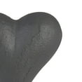 thumbnail image 3 of Foreside Home & Garden Rustic Gray Heart Cast Iron Decorative Wall Hook, 3 of 3