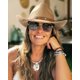 thumbnail image 5 of Sombrero vaquero de paja FURTALK para mujer y hombre UPF 80+, color caqui, 5 of 7