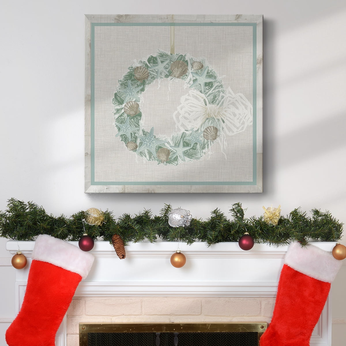 Coastal Christmas II- Gallery Wrapped Canvas