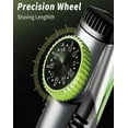thumbnail image 5 of Built-in Vacuum Trimmer, Vacuum Beard Trimmer for Men, with Waterproof and Rechargeable Function, Adjustable 2 In1 Electric Razor, Efficiently Clean, Mustache, Sideburns, Facial Hair(Green), 5 of 7