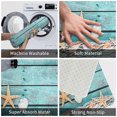 thumbnail image 4 of Beach Seashells Starfish Sand Washable Cover Floor Rug Carpets Floor Mat Bathroom Decorations 16X24 In for Kitchen Bedroom Indoor, 4 of 8