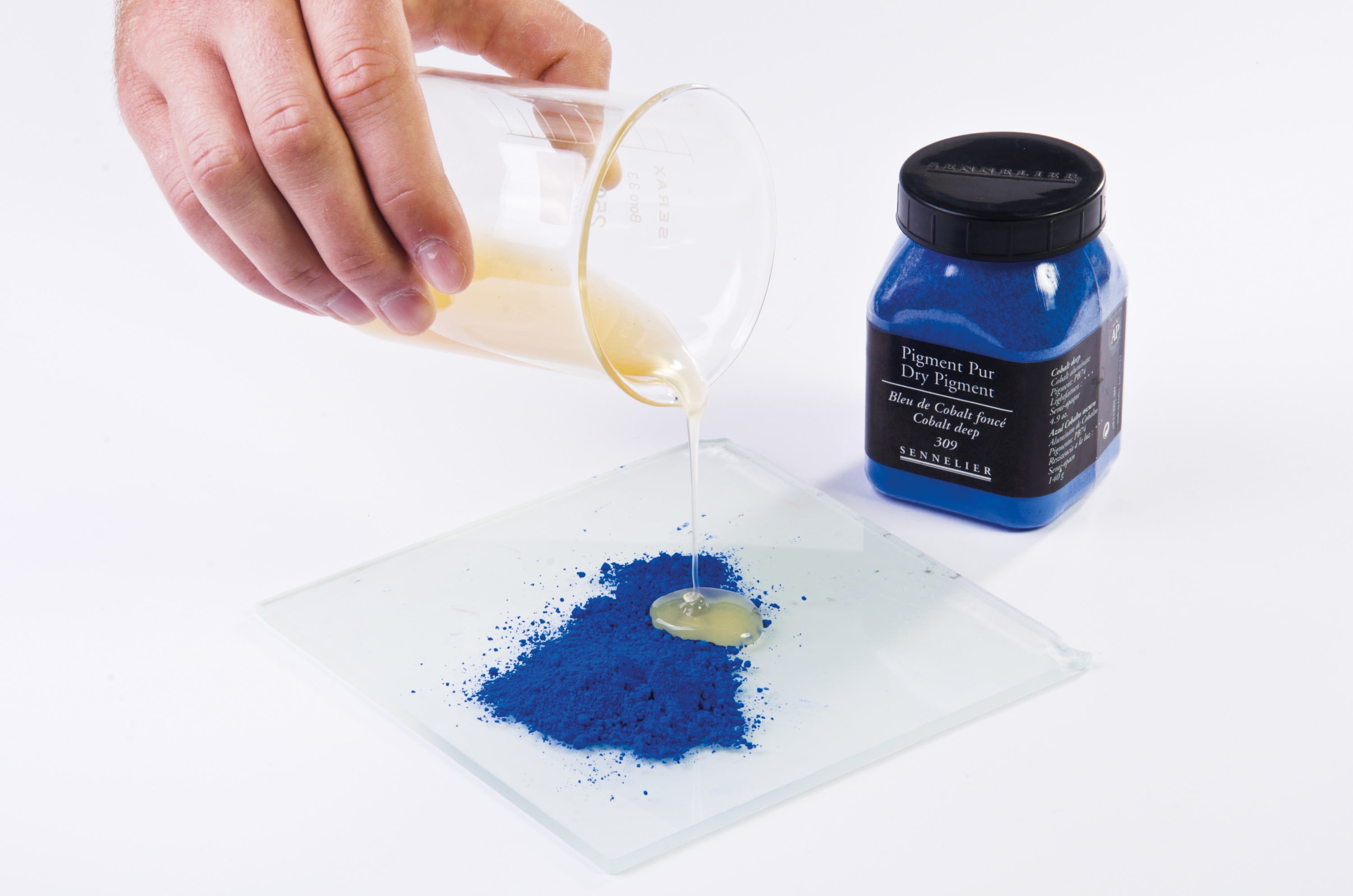 Sennelier Dry Pigment, 60g Jar, Alizarin Red Lake
