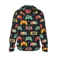 thumbnail image 3 of Sigee Retro Video Game Print UPF50+ Men's Sun Protection Hoodie Shirt SPF UV Shirt Long Sleeve Fishing Outdoor Lightweight, S-3XL, 3 of 9