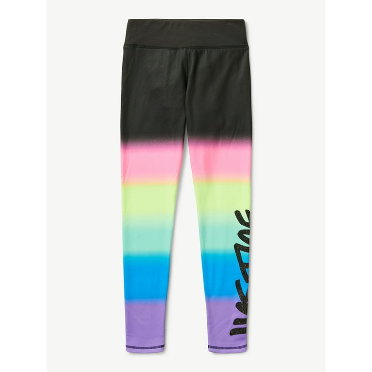 Justice fleece top lined leggings