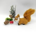 thumbnail image 4 of Bzdzmqm under $5 Squirrel Ornament, Imitation Animals Small Squirrels,Pendant OrnamentsToysHandicrafts,Holiday Supplies Home Decor,Cute Squirrel Figurine Collection,Christmas Tree Decorations, 4 of 6