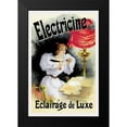 thumbnail image 2 of Cheret, Jules 11x14 Black Modern Framed Museum Art Print Titled - Electricine - Eclairage de Luxe, 2 of 5