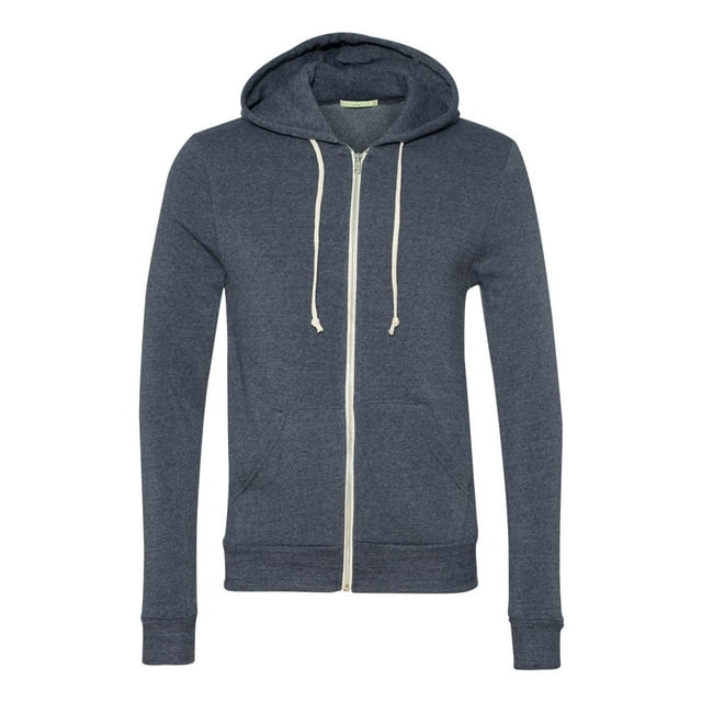 Rocky Eco-Fleece Full-Zip Hooded Sweatshirt, XL, Eco True Navy