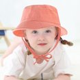 thumbnail image 2 of Husfou Kids Sun Hat, Summer Toddler Hats Breathable for Girls Boys Baby UPF 50+ Beach Hat Adjustable for 12 months-5 years Wide Brim Caps Sun Protection Bucket Hat Children Hat, 2 of 4