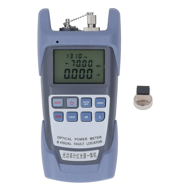 Oubit Fiber Optic Power Meter,Optical Power Meter 650nm Optical Fiber Light Tester Optical Power Meter Enhanced Durability