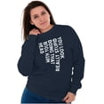 thumbnail image 5 of Funny You Look Stupid Doing That Joke Sweatshirt for Men or Women Brisco Brands S, 5 of 6