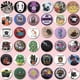 thumbnail image 2 of 44mm Tinplate Suave Botón Pines Joyería Anime Totoro Neon Broche De Dibujos Animados Gato Pato Pin Solapa Insignias Animales Broches Collar Regalo, 2 of 4