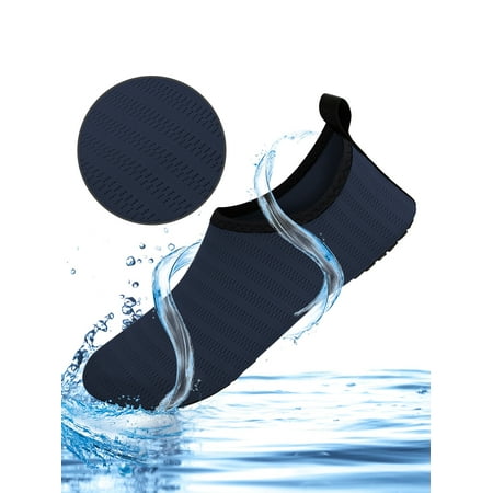 

Men Women Water Shoes Beach Shoes Quick-Dry Flexible Barefoot Water Skin Sports Shoes Slip-on Aqua Beach Shoes Fit Beach Swim Diving Surfing and Yoga Exercise