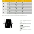 thumbnail image 2 of Xuanfei Women Square Neck Polka Dots Mesh Long Sleeve Slim Ribbed T-Shirt, 2 of 3