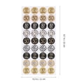 thumbnail image 4 of Milisten 432pcs Creative 50th Birthday Sealing Stickers Round Label Self-Adhesive Candy Bag Stickers Party Favor Birthday Gift Packing Decals Decoration, 4 of 6
