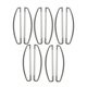 thumbnail image 2 of 10 postes para pancartas manuales, accesorios portátiles versátiles, soporte de bandera de mano gris 17cm, 2 of 9