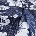 thumbnail image 3 of Eashery Boys Button Down Shirt Hawaiian Shirt for Men, Men's Retro Button Down Bowling Shirts 51s Rockabilly Style Summer Hawaiian Shirt with Pocket White Large, 3 of 5