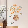 thumbnail image 5 of SIYTUAU Hanging Flower Bird Branch Wall Sticker Creative Basket Decor Decal For Kids Room Nursery, 5 of 5